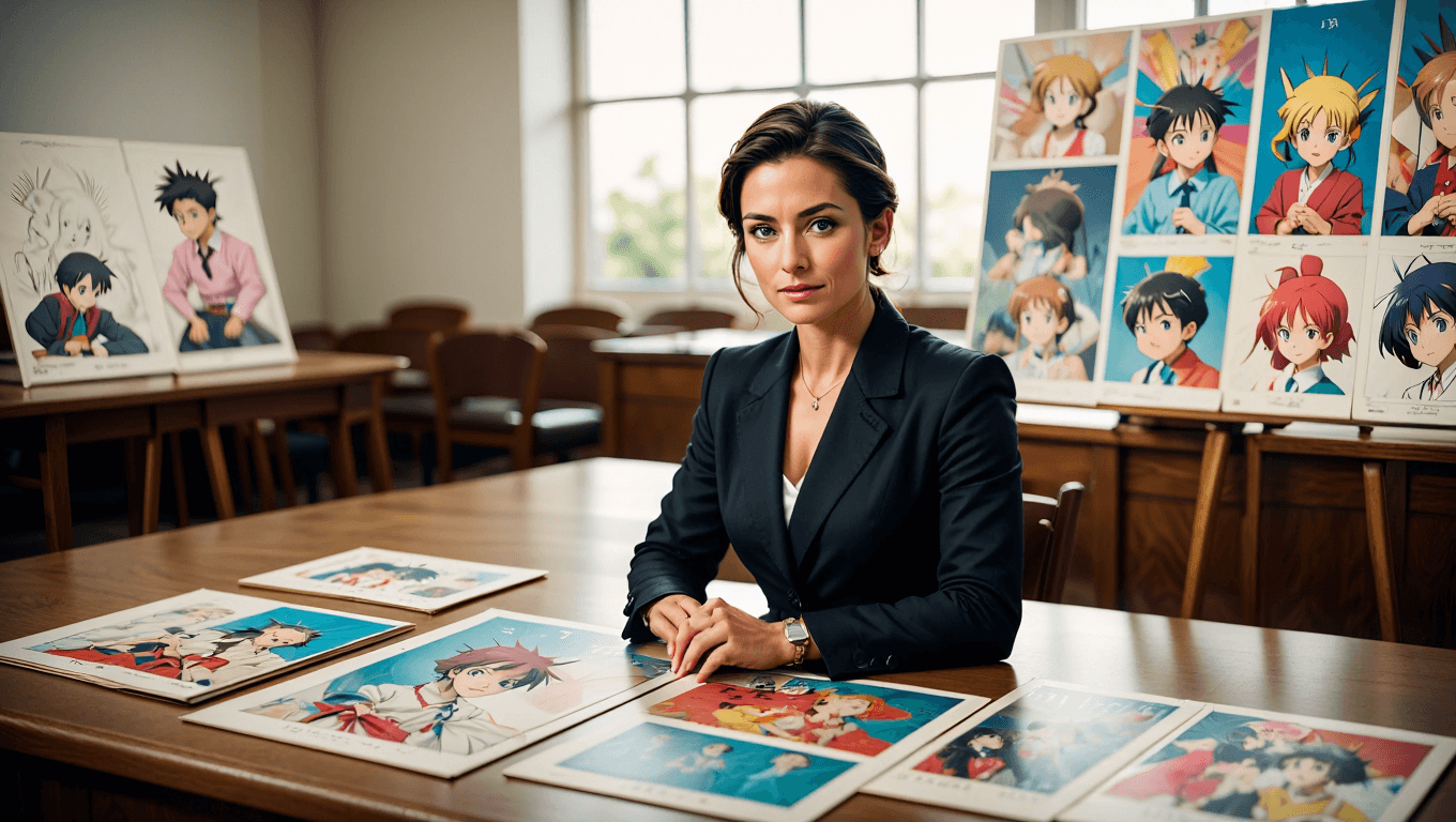 Natalia Accardi, la experta que ha llevado el anime de los estudios japoneses a las grandes subastas europeas