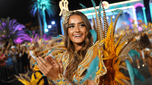Carla Benítez, con la fantasía 'Historia', reina del Carnaval de Las Palmas de Gran Canaria 2026