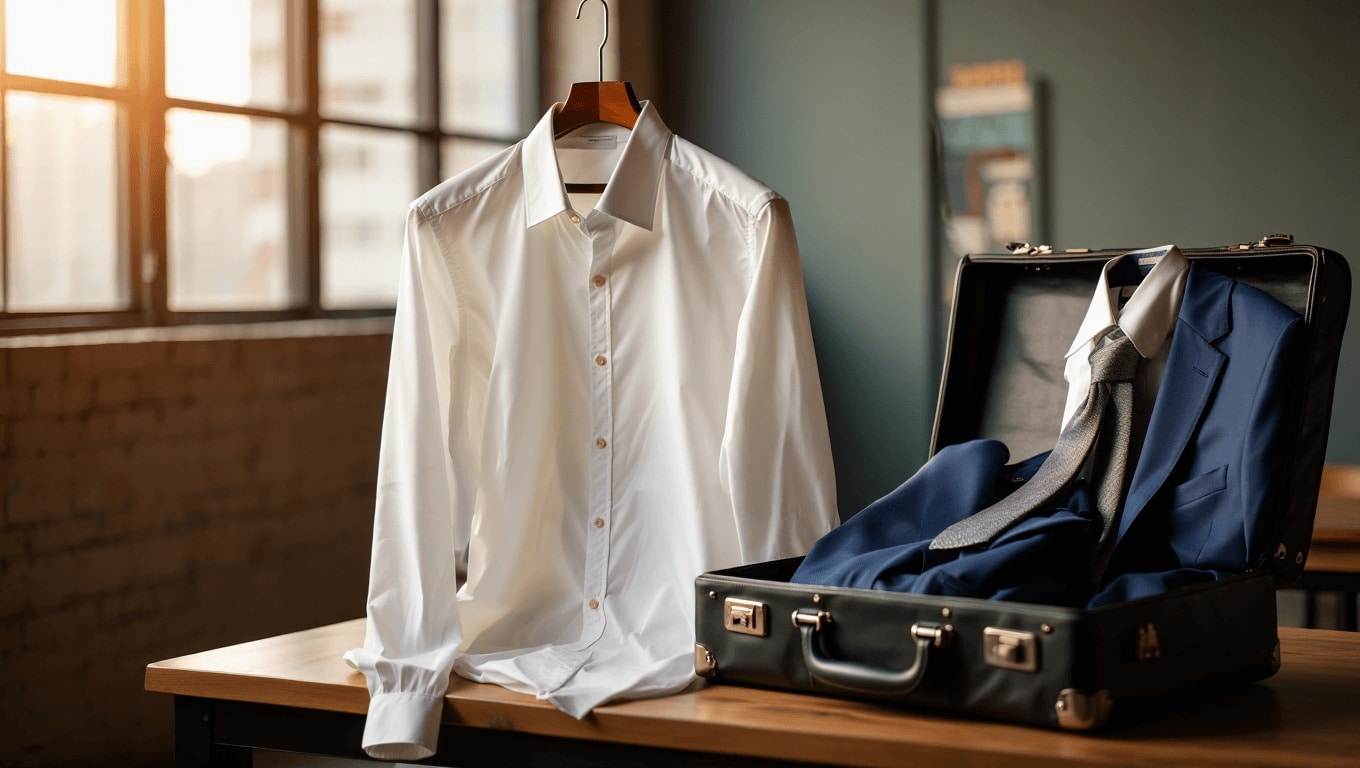 Camisas de corte masculino para llevar de la oficina a un look de noche