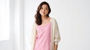 El conjunto de camiseta y cárdigan a juego vuelve y las mujeres elegantes lo llevan así esta primavera