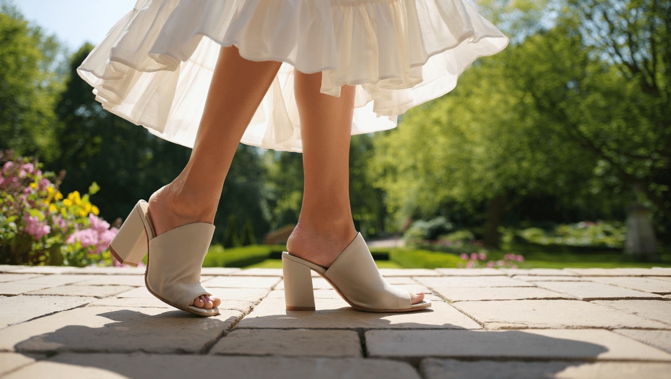 Wedge mules: el calzado inesperado de primavera que alarga la silueta