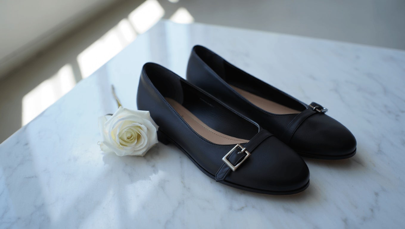 Soy chica de calzado cómodo y estos zapatos planos elegantes son mis favoritos