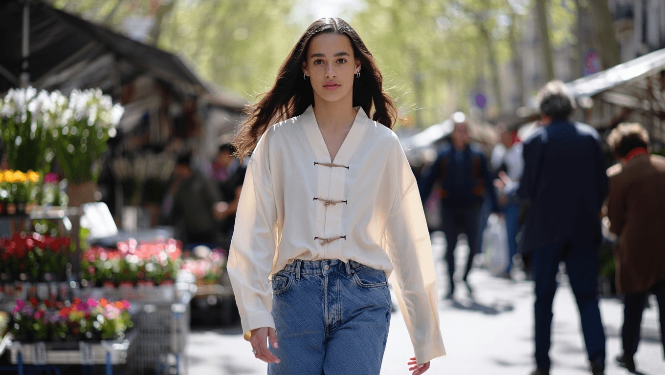 De Oysho a Sfera: la camisa japonesa es la prenda perfecta para llevar con vaqueros en primavera