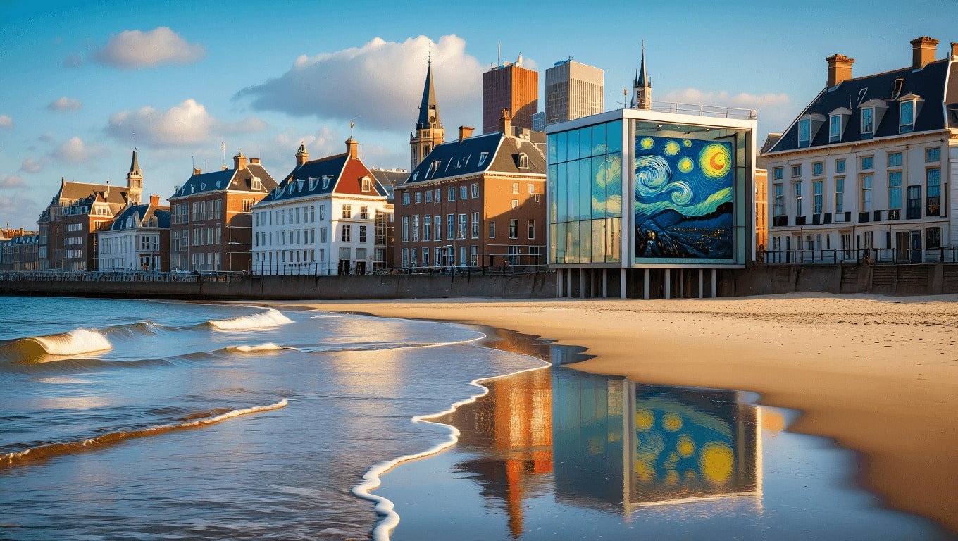 Esta ciudad europea es conocida por la política, pero tiene playa y uno de los cuadros más bellos y famosos