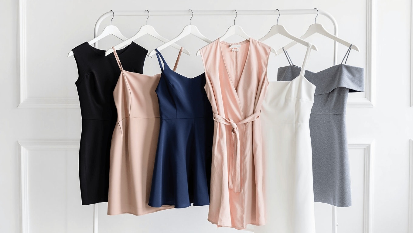 Seis vestidos minimalistas que llevarás cuando no sepas qué ponerte