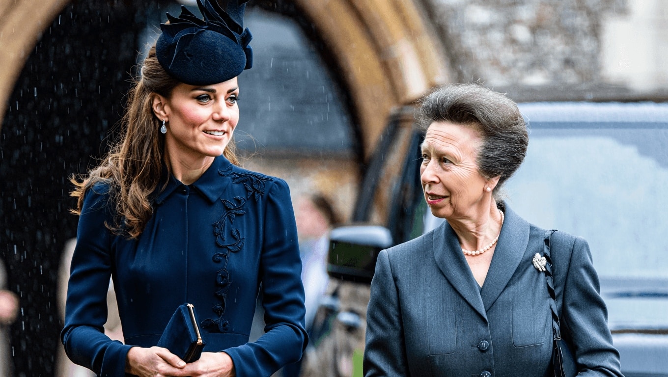 De la lección de estilo de Kate Middleton al look de la princesa Ana: las invitadas más elegantes de la boda de Peter Phillips y Harriet Sperling