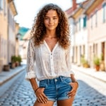 Cuál es la prenda que mejor combina con shorts en verano
