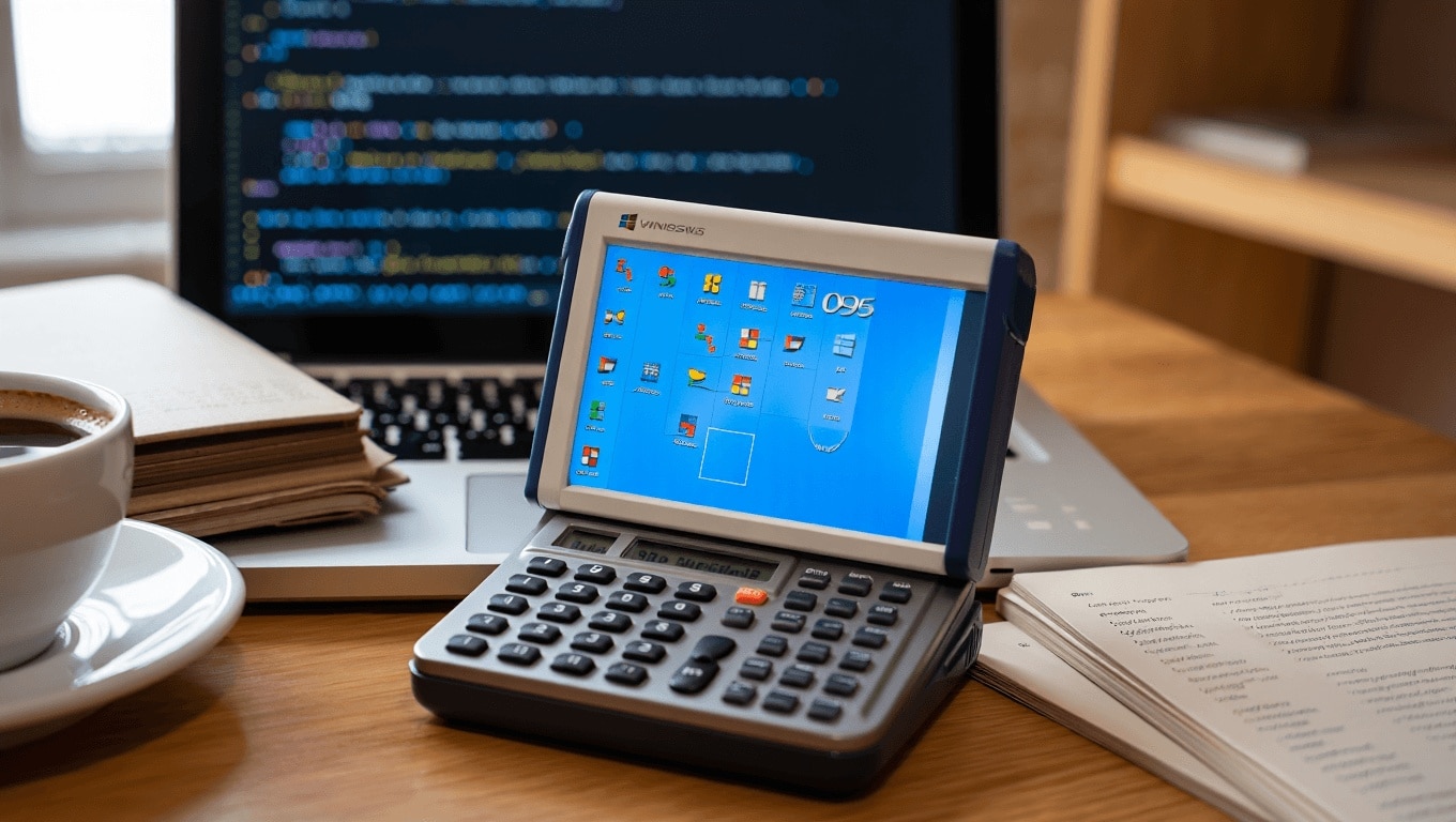 A lo ‘Doom’: logran ejecutar Windows 95 en una calculadora gráfica