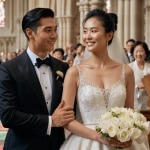 Joyas de 6 millones de dólares, una abadía con acceso exclusivo y el primer vestido de novia de Anderson para Dior: así ha sido la boda más espectacular de 2026