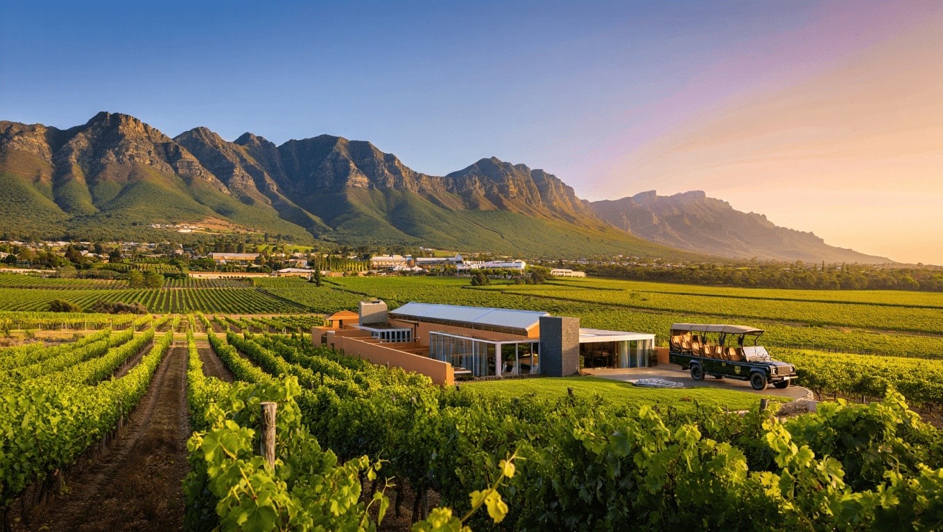 Por qué tienes que ir a Stellenbosch: el destino africano que combina safaris, vino y hoteles de diseño
