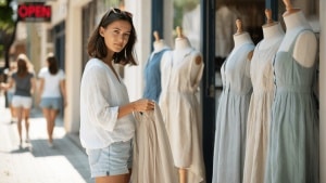 Los encontré: mis vestidos de lino favoritos del verano