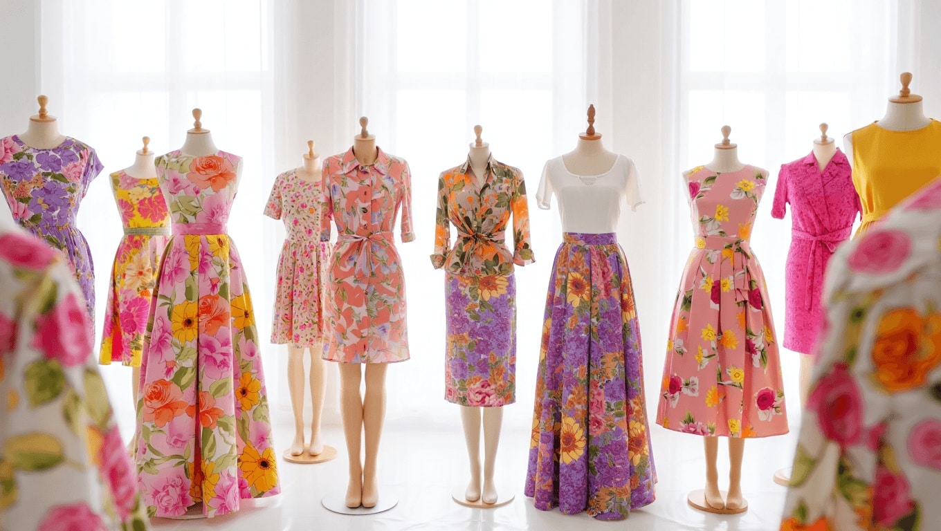 Seis vestidos y faldas con estampados de flores que sientan bien a cualquier edad