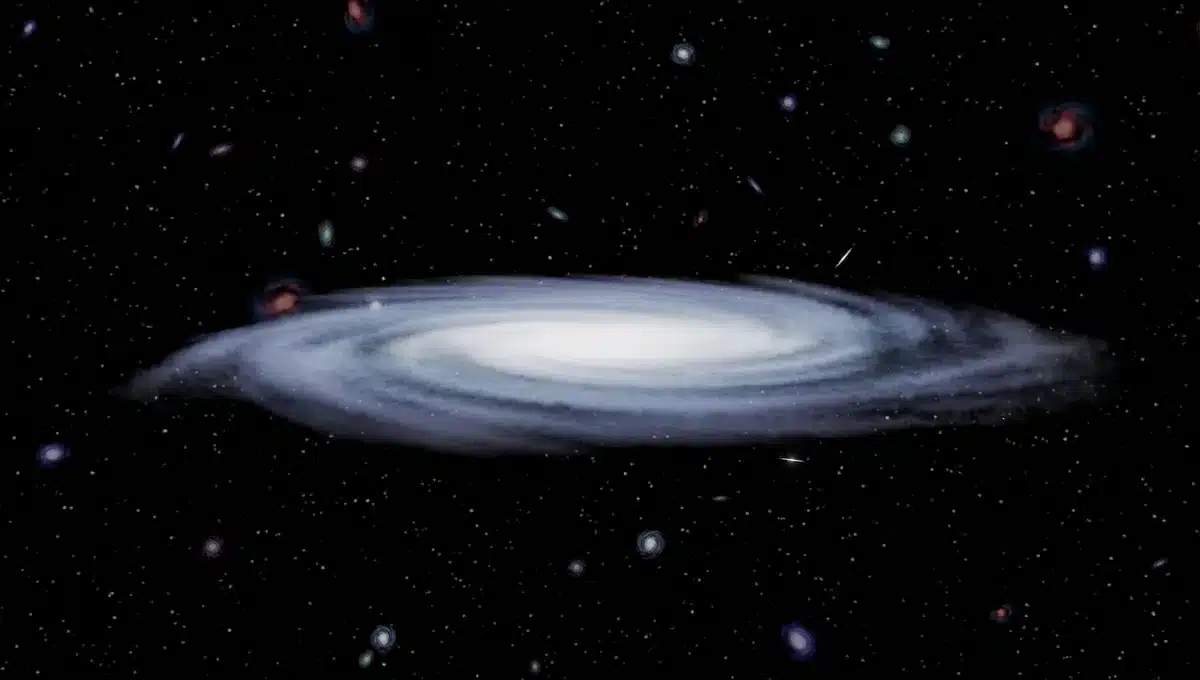 Imagen conceptual de universos paralelos y dimensiones alternativas interconectadas.