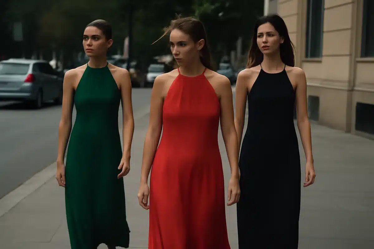 Modelos recomendados: tres vestidos halter que merece la pena fichar