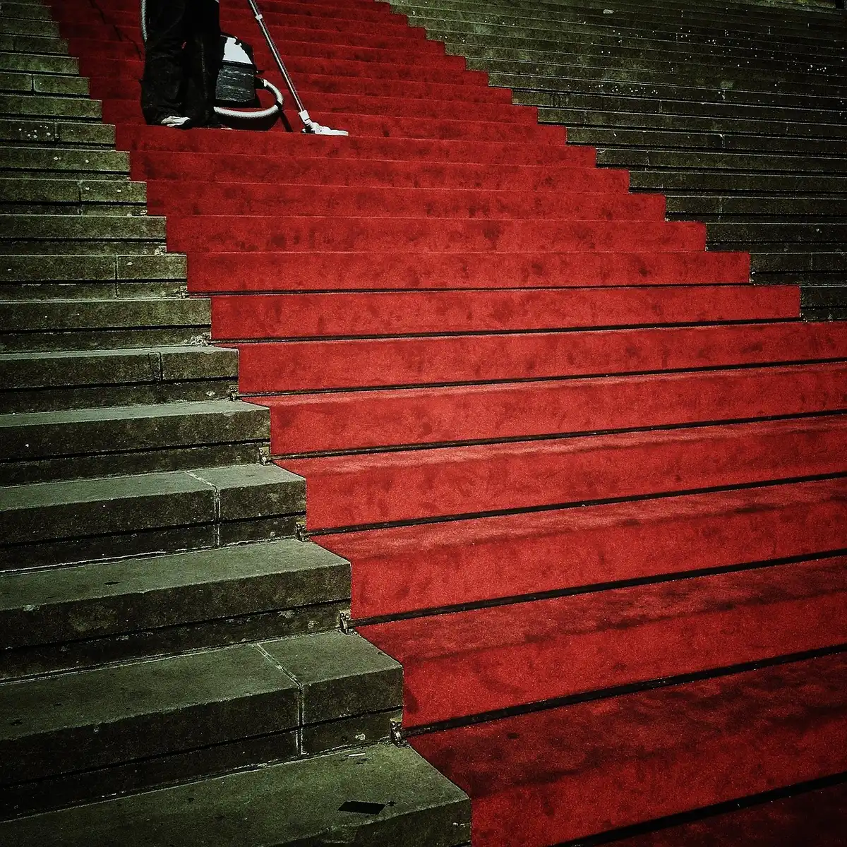 Audiencia aplaudiendo en un festival de cine tras una proyección