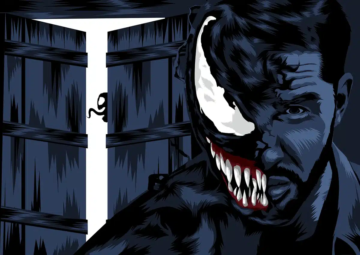 Ilustración conceptual de personajes cósmicos y entidades del universo Marvel