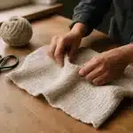 Simorra en MBFWMadrid: artesanía y tejido que abraza el cuerpo