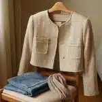 Vaquero básico: truco de estilistas para elevarlo en segundos con chaqueta histórica