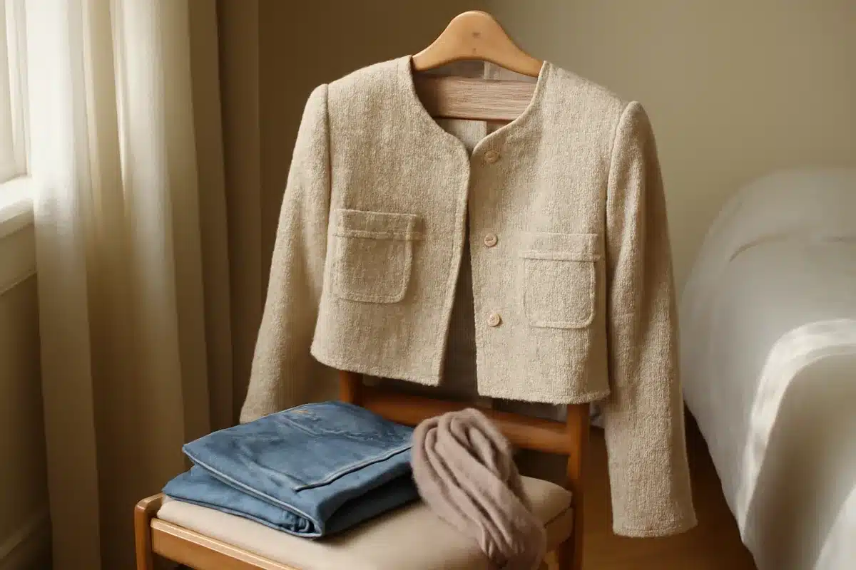 Vaquero básico: truco de estilistas para elevarlo en segundos con chaqueta histórica
