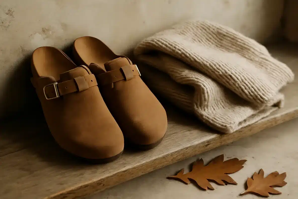 Zuecos de ante: el zapato cómodo que dominará el otoño